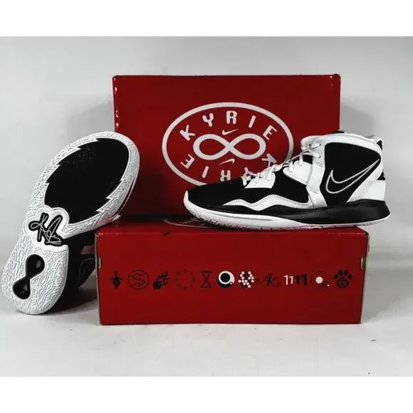 NIKE KYRIE INFINITY TB PROMO  Black/White-White Men's Size 15 NIB - Picture 11 of 11